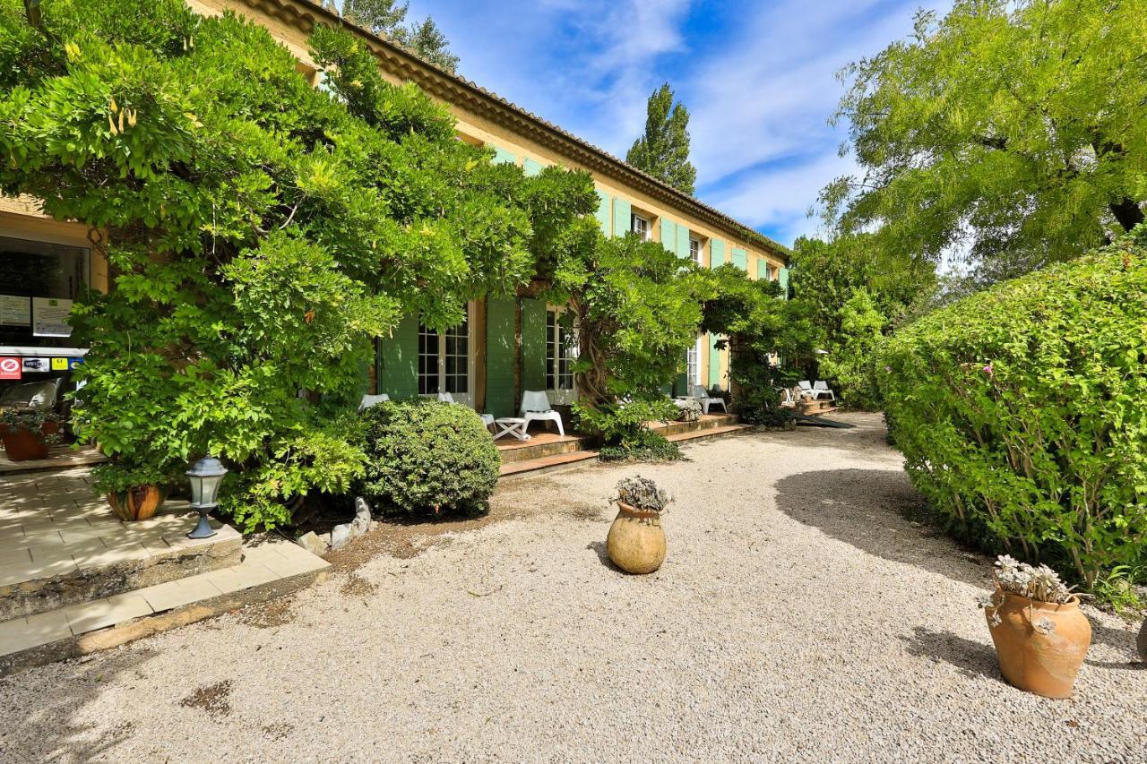 Logis Hotel Castel Mouisson Barbentane Exterior foto